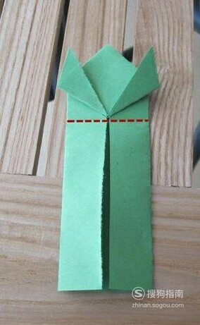 弹跳小青蛙折纸简单版