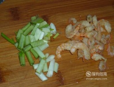 虾米茼蒿的做法