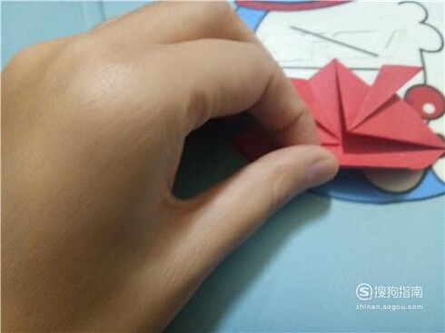 如何用折纸折皇冠