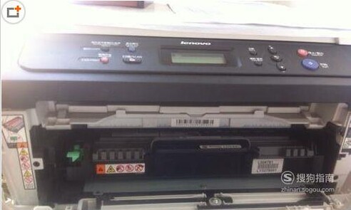 打印机联想M7400怎样换粉