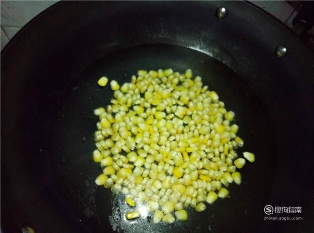 黄金玉米炒鸡蛋的做法