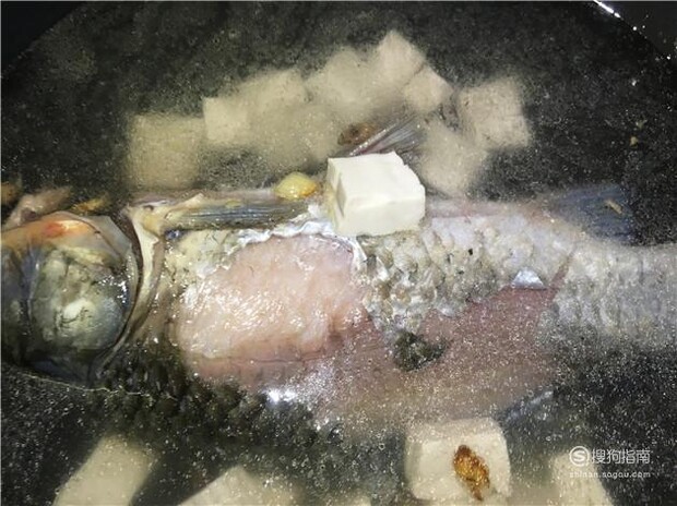 瘦肉海鲜菇鲫鱼汤的做法