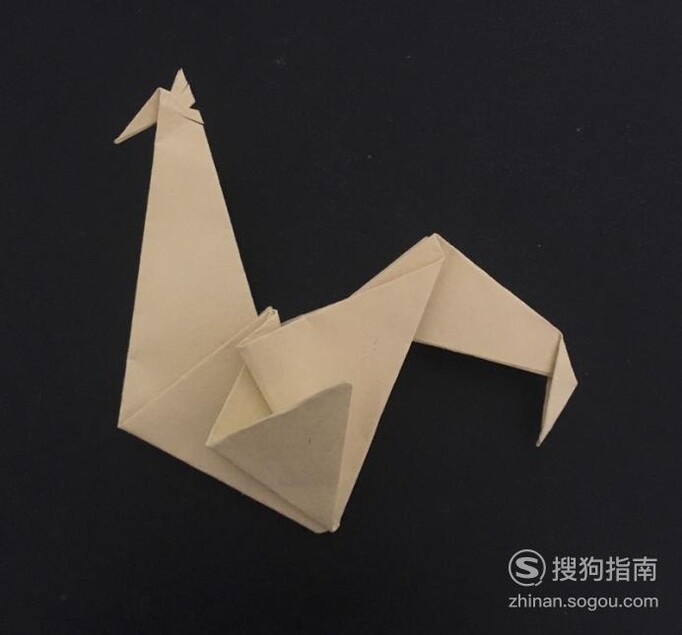 折纸之公鸡的折法