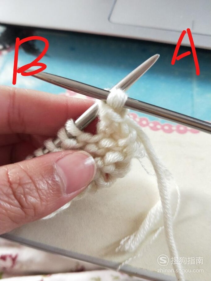 教你最简单的围巾收针法
