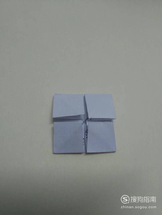 简单的小桌子折纸