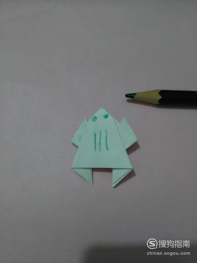 青蛙折纸怎么折