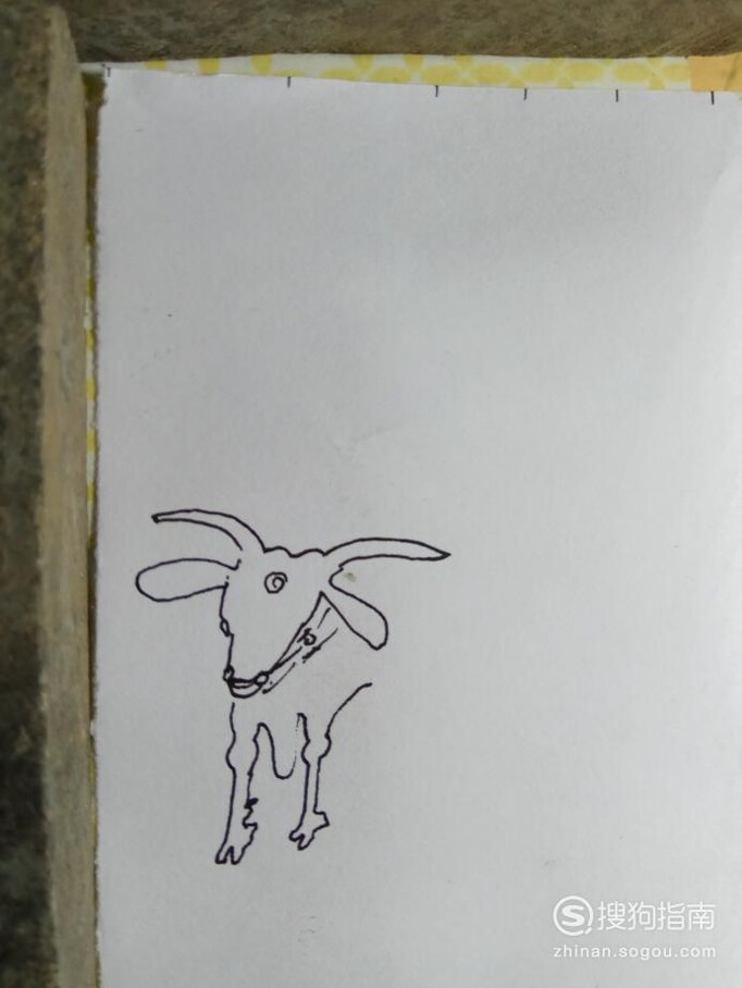 怎样画简笔画公牛？