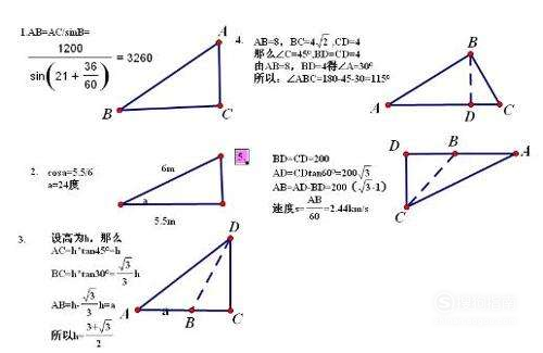 初中三角函数的知识点有哪些，怎么学习？
